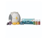 Setul Starter Premium Micutii uleiosi cu aromatizatorul ultrasonic Feather the Owl