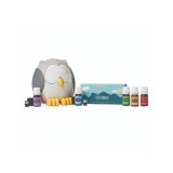 Setul Starter Premium Micutii uleiosi cu aromatizatorul ultrasonic Feather the Owl
