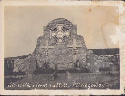 HST P224 Poză Sir emlek a front mellett Dorogowa Primul Război Mondial foto