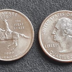 SUA Quarter dollar 1999 P Delaware aUNC