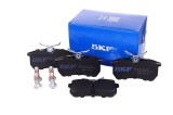 Set placute frana disc Ford Fiesta V, Fiesta VI, Focus I Motor 1.0, 1.0 EcoBoost, 1.0 Sport, 1.4 16V, 1.4 LPG, 1.5 TDCi, 1.6 16V, 1.6 16V Flexifuel,