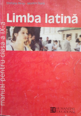 Stefana Pirvu - Limba latina - Manual pentru clasa a IX-a (1999) foto