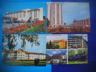 HOPCT LOT 2289 STATIUNEA COVASNA -4 CARTI POSTALE-NECIRCULATE foto