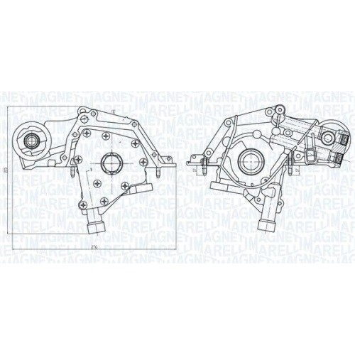Pompa ulei Alfa Romeo Mito (955); Fiat 500 (312), 500 C (312), Albea (178 , Doblo Box (223), Doblo Mpv (119 , Fiorino Box (225), Fiorino Mpv (225), G