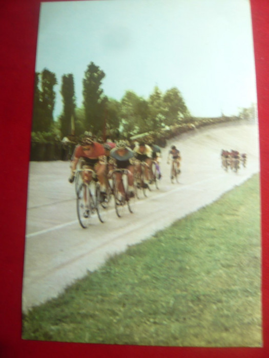 Ilustrata - Concurs de Ciclism , anii &#039;60 Romania