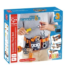 Set de joaca Hape, Centura cu unelte, 19 piese