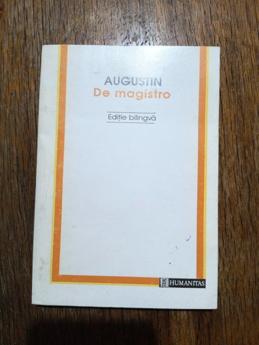 De magistro, bilingva - Augustin / R1S