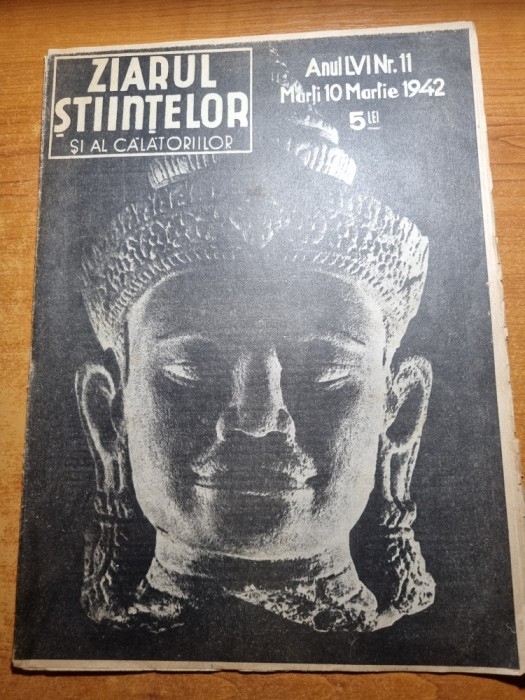 ziarul stiintelor si al calatoriilor 10 martie 1942