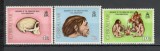 Gibraltar 1973, 125 ani Descoperire Craniu Skull, SG.7, Timbre Straine Nestampilate, Colectie