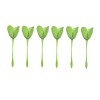 Set 6 suporturi pentru servetele TEEZershop, 5.6 x 19.6 cm, plastic, verde