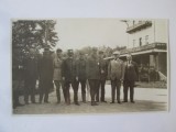 Foto originala cu vizita generalului francez Henri Gouraud la Calimanesti 1930