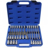 Trusa Biti Imbus Hexagonale Profesionala, Set 30 Piese, 1/2", Cr-V