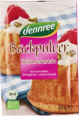 Praf de copt bio 4 plicuri x 20g Dennree foto