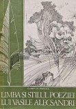 Cumpara ieftin Limba si stilul poeziei lui Vasile Alexandri - 1980 - Florin Popescu (AF74)