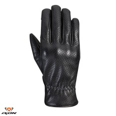 Manusi barbati pentru scuter - motocicleta Urban/heritage vara piele Ixon model RS Nizo Air MS culoare: negru &ndash; degete tactile 3XL (13/14)
