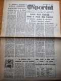 Revista Sportul 20 August 1988: Rugby, Fotbal, Atletism, Ciclism, Tenis - Stare Buna