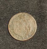Moneda 5 bani 1882 uzată
