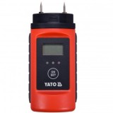 Contor de umiditate pentru lemn si alte materiale de constructii, LCD, Yato
