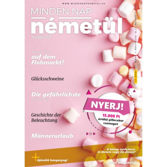 Minden Nap N&eacute;met&uuml;l - 2022. janu&aacute;r - 6. &eacute;vfolyam 1. sz&aacute;m