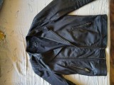 Geaca de piele Replay, originala!, M/L, Negru