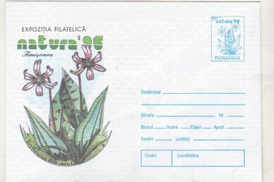 bnk ip Expofil Natura `96 Timisoara - necirculat - marca fixa - 140/96 foto
