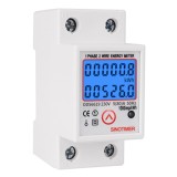 Contor Monofazat Digital Sinotimer DDS6619-526L-2, 230V, 5A, 100VA, Sectiune Cablu 10 mm

