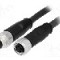 Conector M8, 4 pini, clasa etanseitate {{Clasa etan&amp;#351;eitate}}, HARTING - 21348081489005