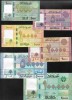 Set Liban 1000 + 5000 + 10000 + 20000 + 50000 + 100000 livres aunc/unc, Asia