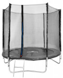 Skipjump GS08 plasă, pentru exterior, pentru trambuline, PE, negru, 244 cm