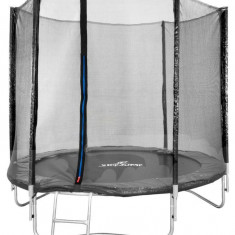 Skipjump GS08 plasă, pentru exterior, pentru trambuline, PE, negru, 244 cm