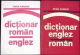 DICTIONAR ROMAN-ENGLEZ, ENGLEZ-ROMAN VOL.1-2-IRINA PANOVF-342093