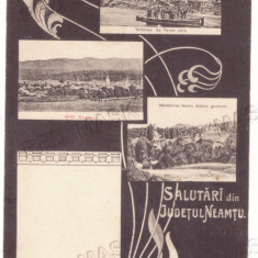 2641 - Jud. NEAMT, Monastery Varatec, Neamt, Romania - old postcard - unused