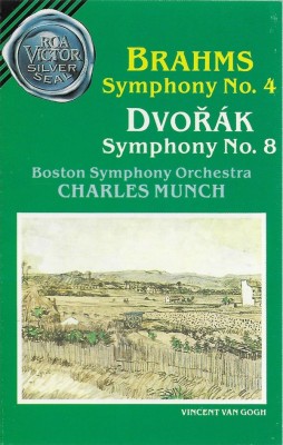 Caseta Brahms / Dvoř&amp;aacute;k-Boston Symphony Orchestra&amp;lrm;&amp;ndash;Symphony No. 4 / Symphony No.8 foto