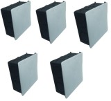Set 5 doze de ramificatie derivatie sub tencuiala cu 10 intrari pentru zidarie 75x75mm cu capac