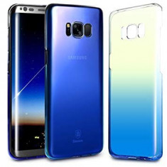 Husa Baseus Cameleon Glaze pentru Samsung Galaxy A6 Plus, Blue foto