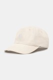 Norse Projects șapcă de baseball din bumbac Twill Sports Cap culoarea bej, cu imprimeu, N80.0001.0203