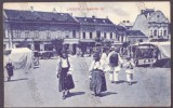 1142 - LUGOJ, Timis, Market, Romania - old postcard - used - 1911