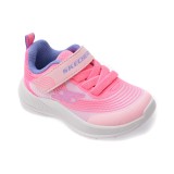 Pantofi sport SKECHERS roz, MICROSPEC ADVANCE, din material textil