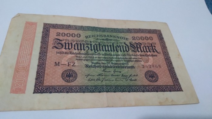 20000 MARK 1923