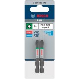 Bosch PRO Impact - Set capete de insurubare profil PZ3 2 bucati