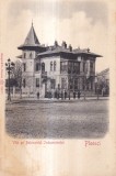 Vila pe Bulevardul Independentei Ploesci (necirculata, circa 1900)
