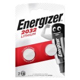 Energizer-Baterie Buton Litiu CR2032 3V - 2 Unități