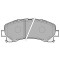 Set placute frana,frana disc KIA CARENS II (FJ) (2002 - 2006) KRIEGER 0950006520