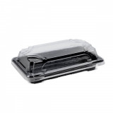 Cumpara ieftin Set 100 Caserole pentru Sushi, 160x91 mm, Plastic, Megacart