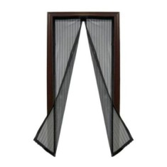 Plasa Usa cu Inchidere Magnetica Magic Mesh pentru Tantari, Muste sau Alte Insecte, Dimensiuni 210x105cm