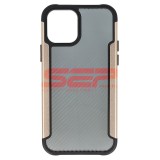 Toc TPU+PC Carbon Fiber Apple iPhone 12 Pro Gold