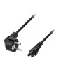 Cablu alimentare notebook/laptop 1.2m 10A Schuko tata 90 la, Oem