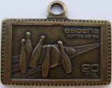 Medalie veche sport popice Espana