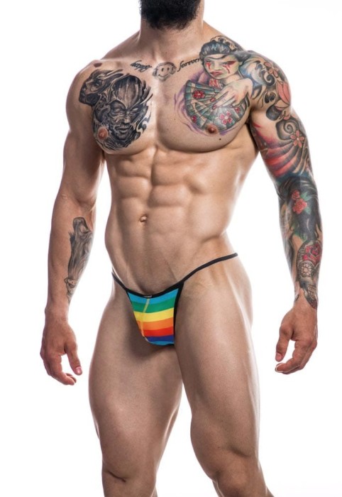 Chiloti Snur C4M Gstring, Rainbow, L