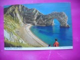 HOPCT 17200 PLAJA DURDLE DOOR- LULWORTH-DORSET --ANGLIA -UK-STAMPILA / TIMBRU --EUROPA -CIRCULATA